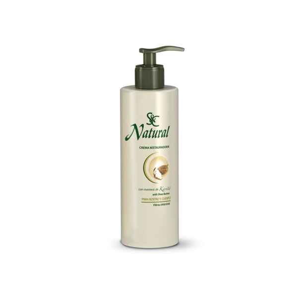 S&C Natural Crema Restauradora con Manteca de Karité 400 mL's foto | Aseo & Perfumería Holguín |  BizneCubano