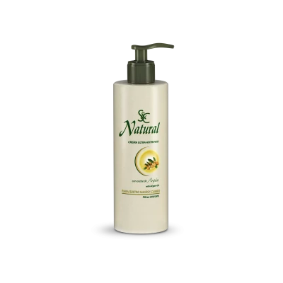  S&C NATURAL CREMA ULTRA-NUTRITIVA CON ACEITE DE ARGÁN 400 ML's foto | Aseo & Perfumería Holguín |  BizneCubano