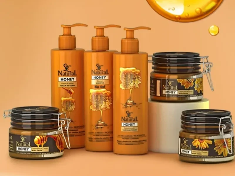 S&C Natural Honey Champú & Acondicionador sin Sal con Miel de Abejas y Propóleos 400 mL's foto | Aseo & Perfumería Holguín |  BizneCubano